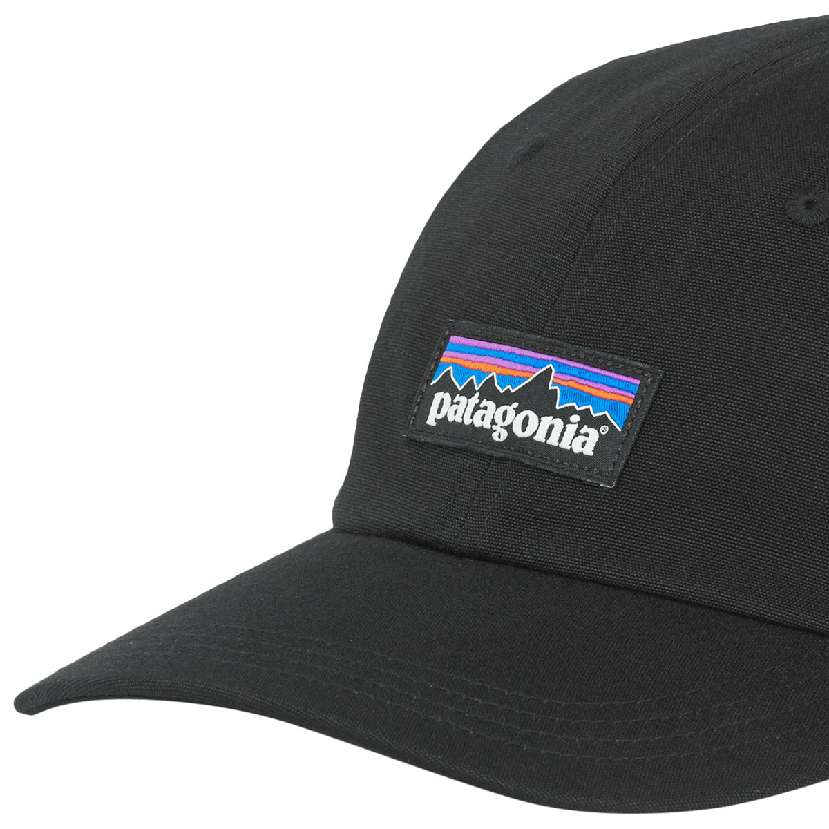 Cappellino Uomo Patagonia P-6 LABEL TRAD CAP Nero