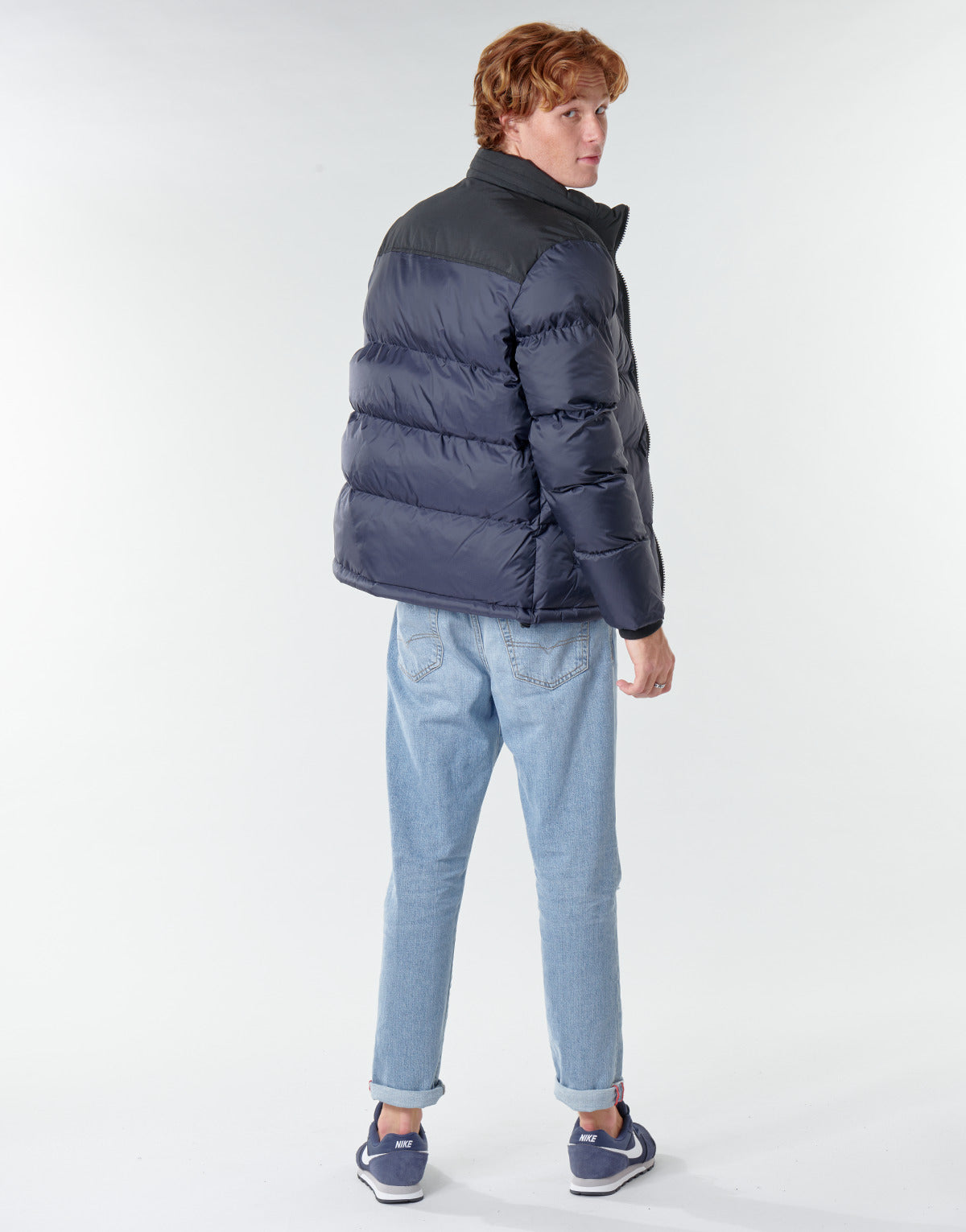 Piumino Uomo Schott UTAH Marine