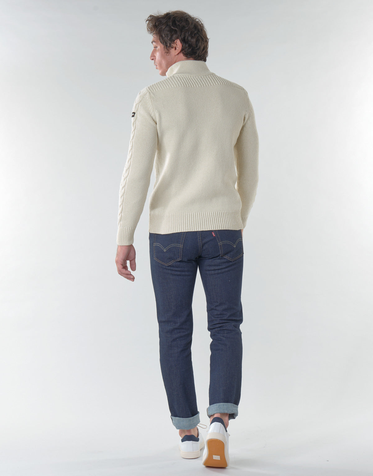 Maglione Uomo Schott PL BRUCE2 Bianco