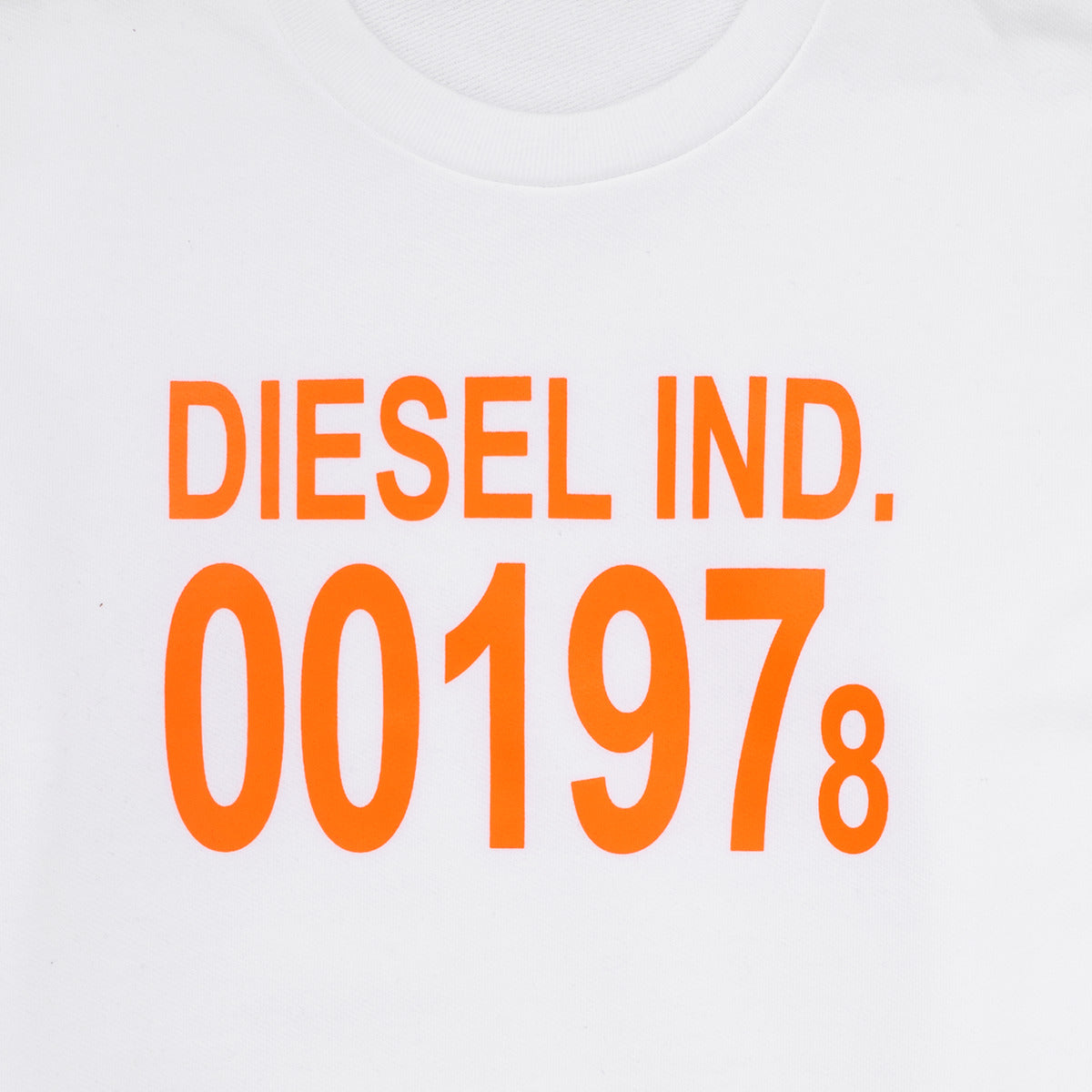 Felpa ragazza Diesel SGIRKJ3 Bianco