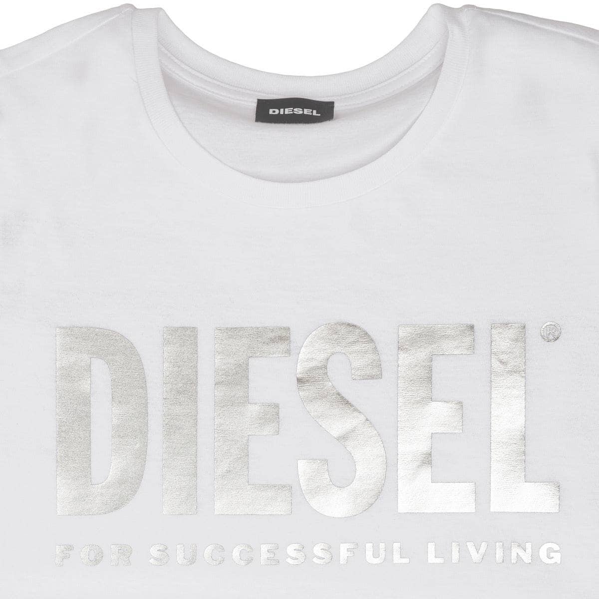 T-shirt ragazza Diesel TSILYWX Bianco