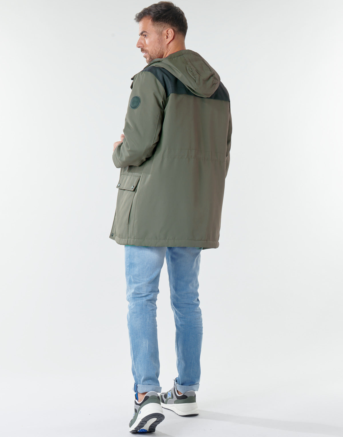 Parka Uomo Only & Sons ONSPETER Kaki