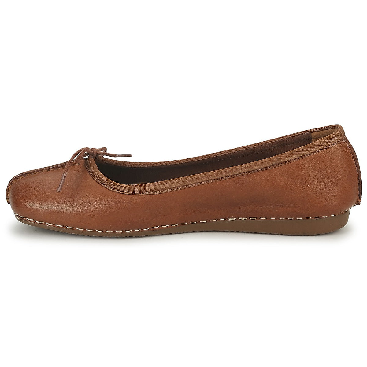 Ballerine Donna Clarks FRECKLE ICE Marrone