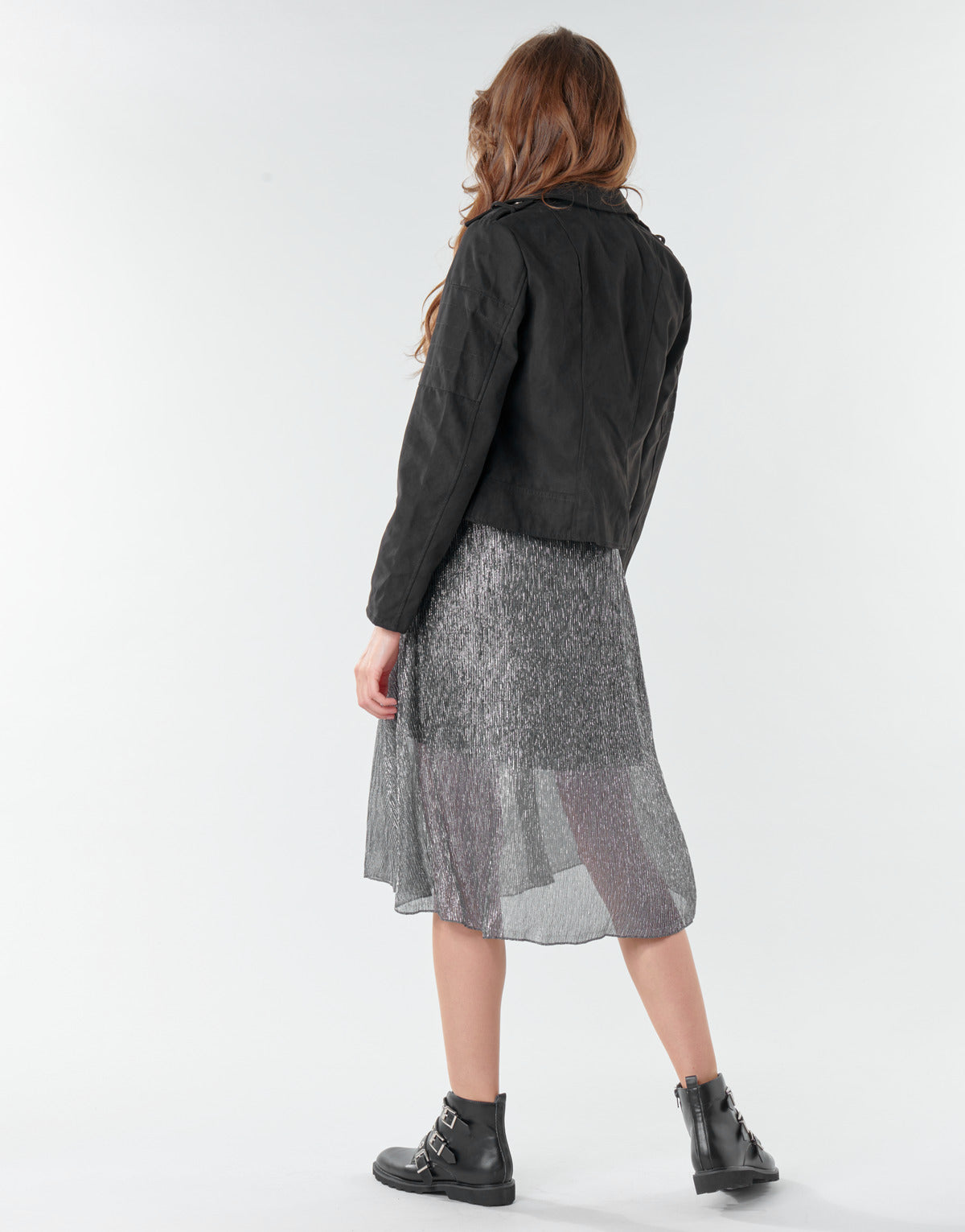 Giacca in pelle Donna JDY JDYNEW PEACH Nero