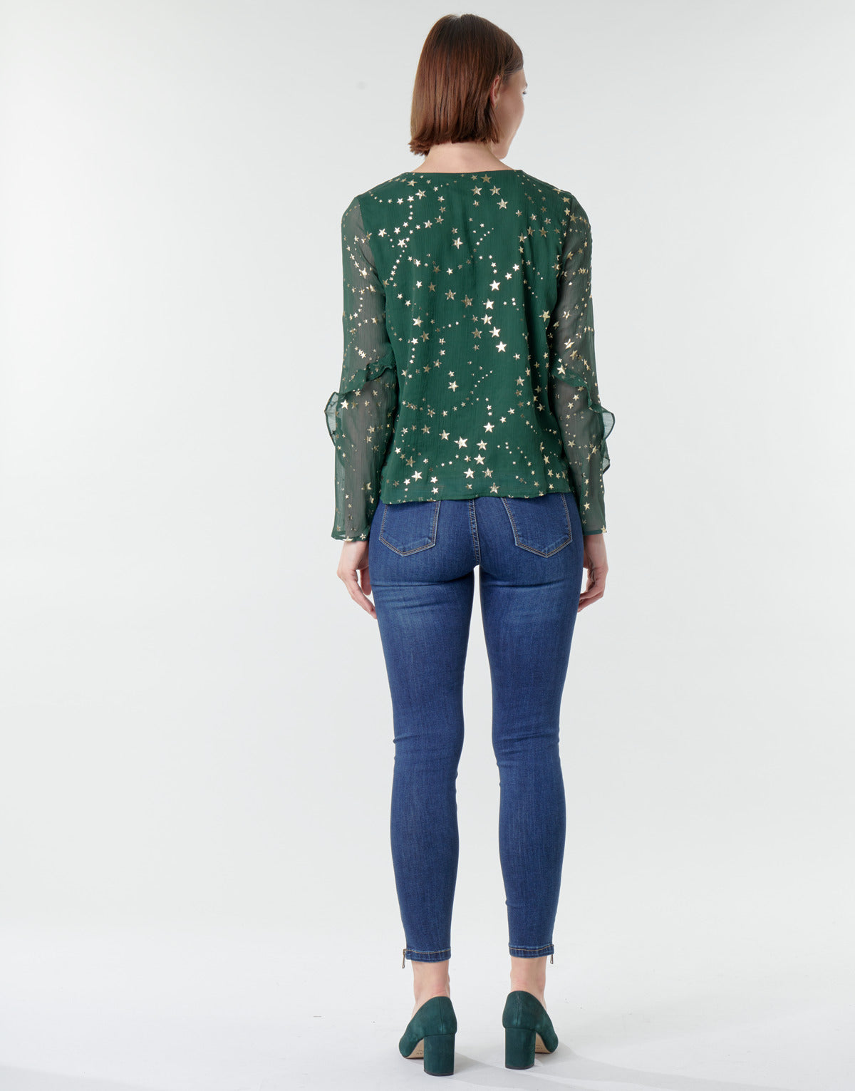 Camicetta Donna Vero Moda VMFEANA Verde