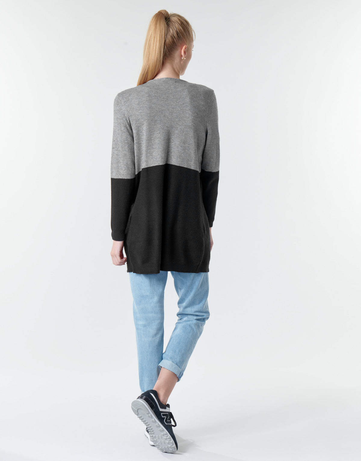 Gilet / Cardigan Donna Only ONLQUEEN Grigio