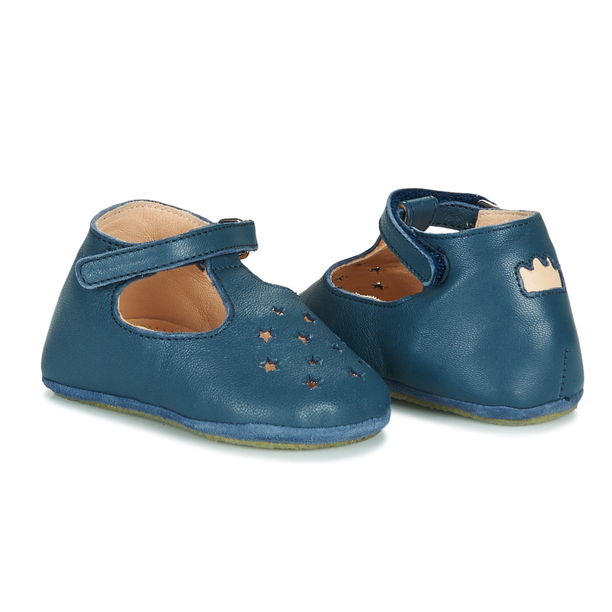 Pantofole bambini ragazza Easy Peasy LILLOP Blu