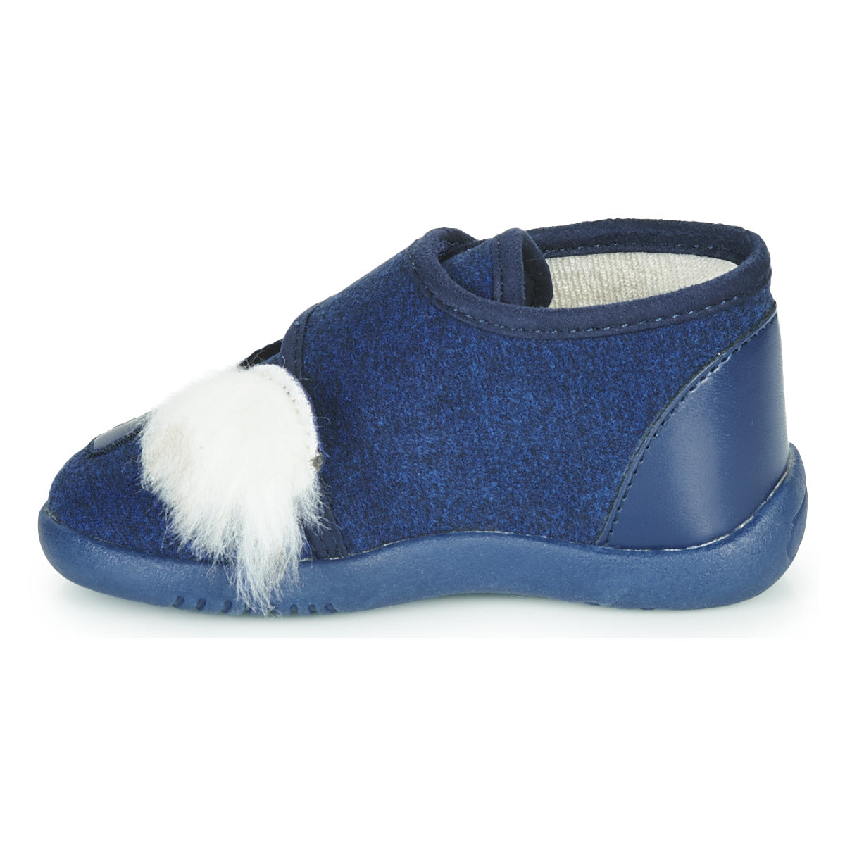 Pantofole bambini ragazza Little Mary KOALAVELCRO Blu