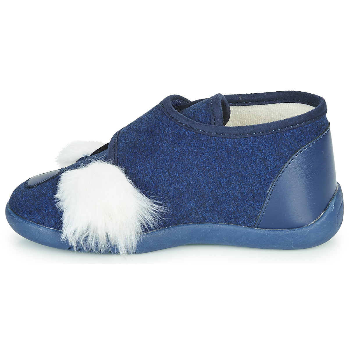 Pantofole bambini ragazza Little Mary KOALAVELCRO Blu