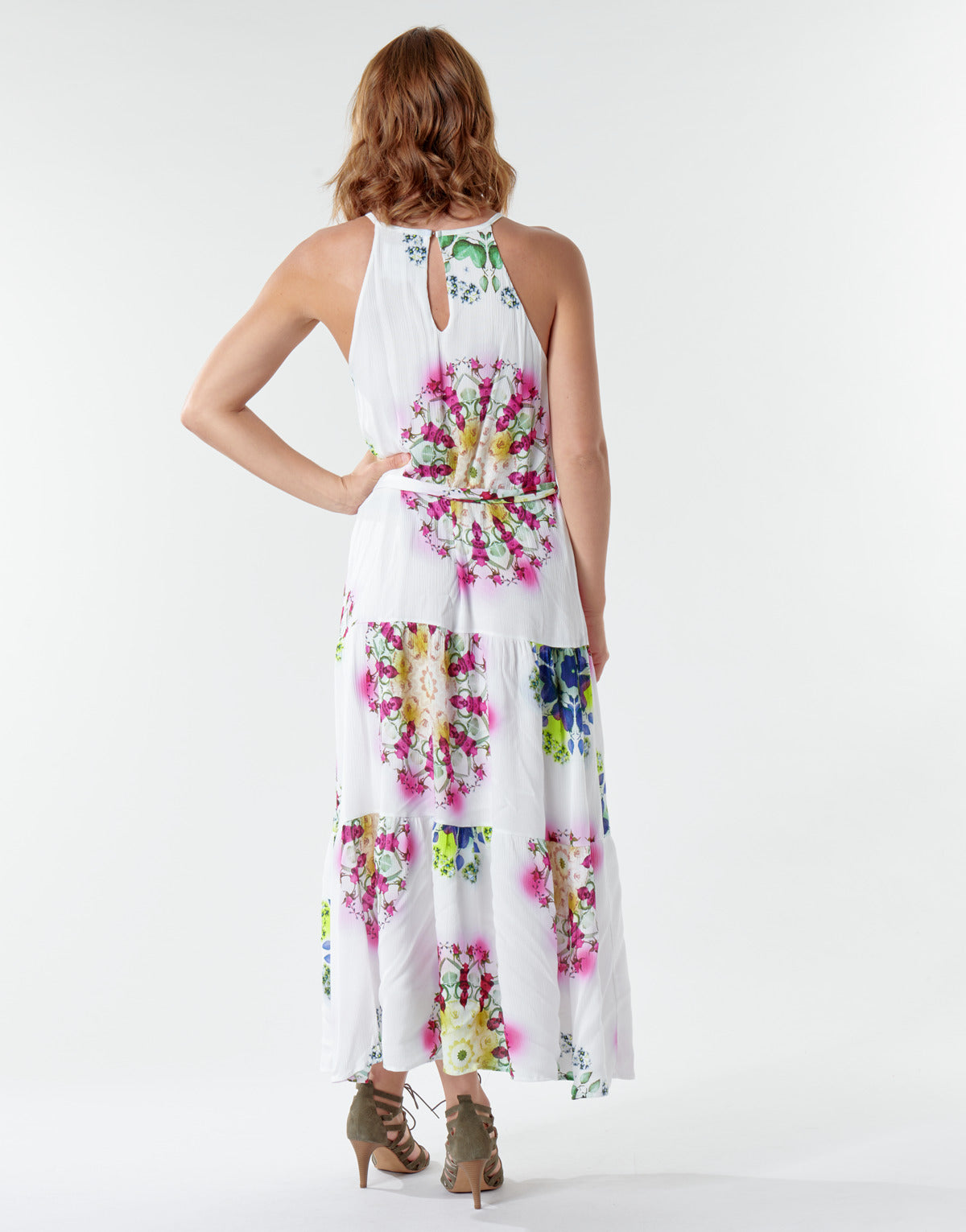 Abito lungo Donna Desigual SENA Multicolore