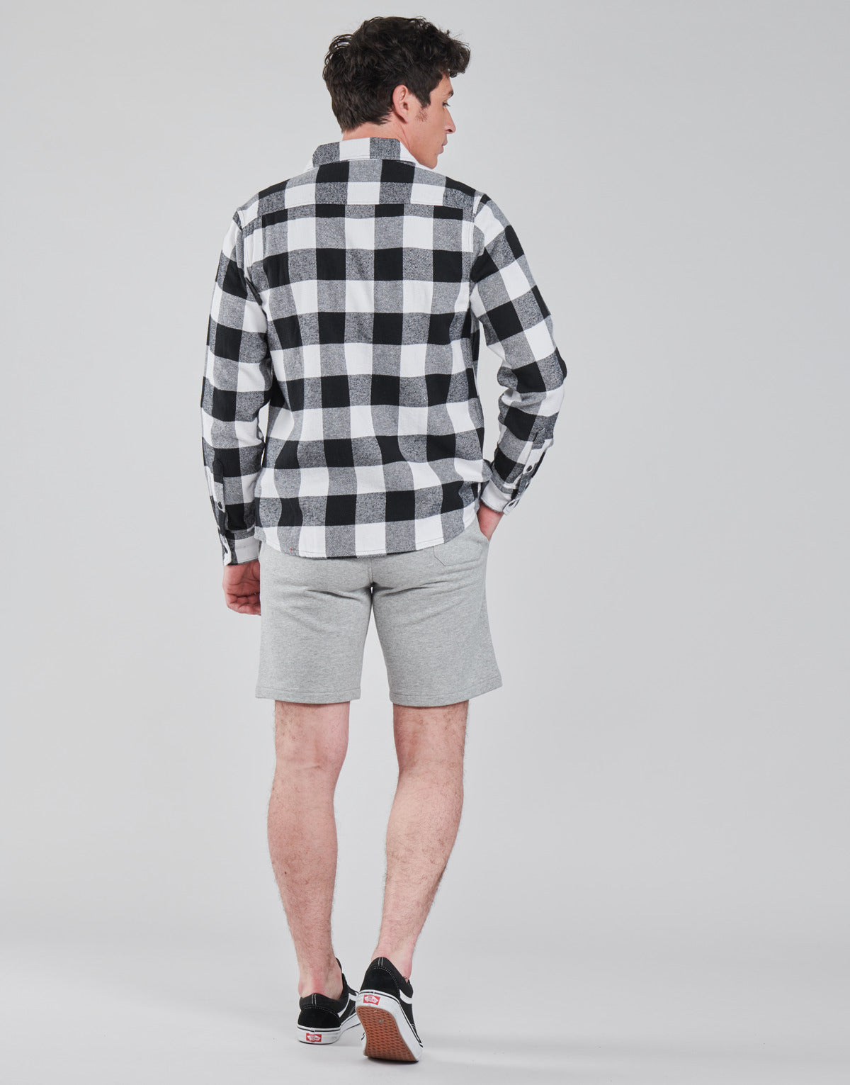 Camicia a maniche lunghe Uomo Dickies NEW SACRAMENTO SHIRT BLACK Nero