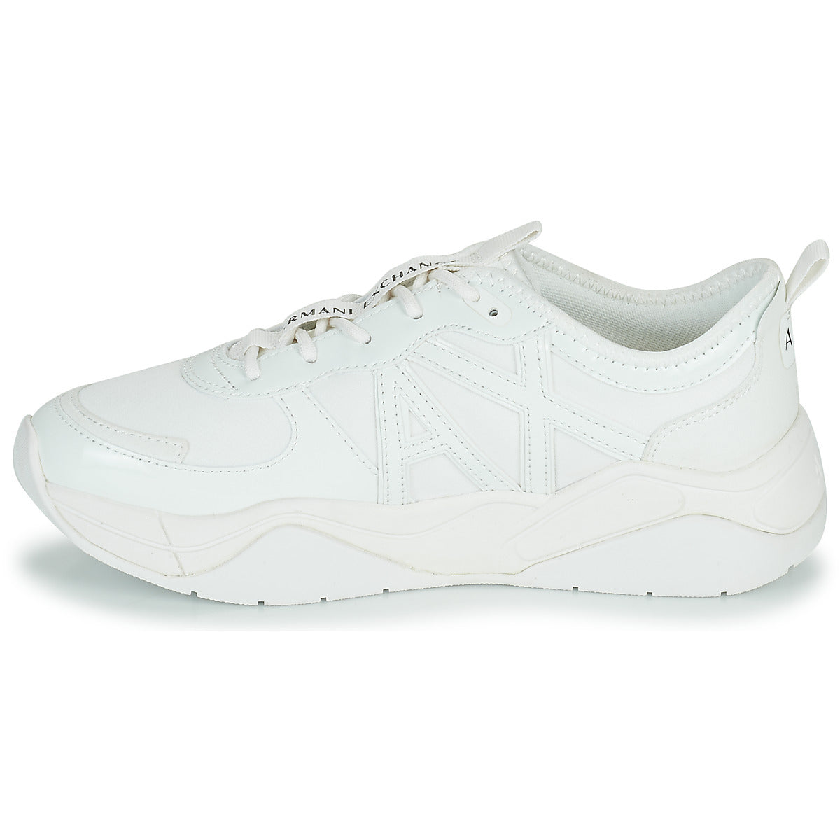 Sneakers basse Donna Armani Exchange ALBA Bianco