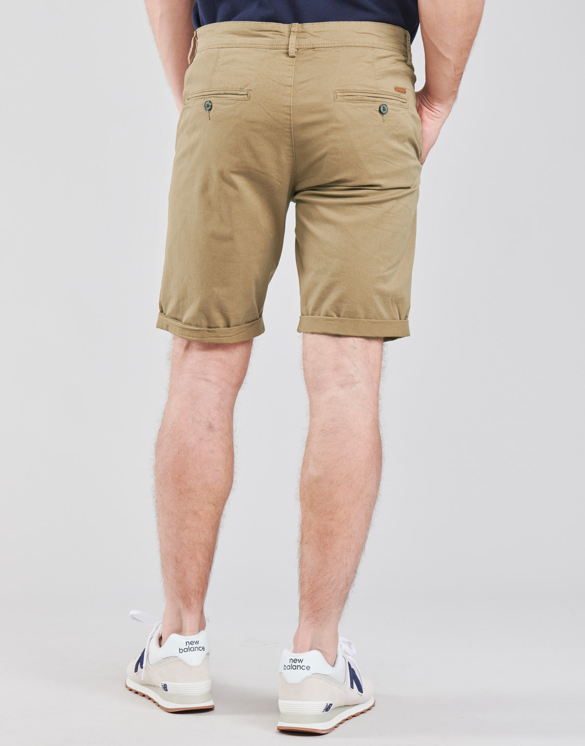 Pantaloni corti Uomo Teddy Smith SHORT CHINO Beige