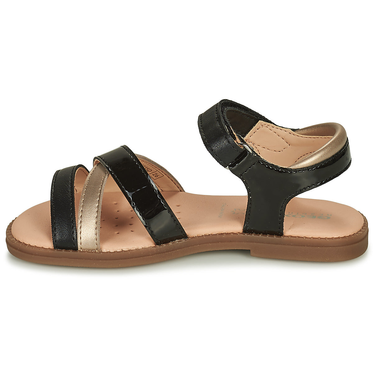 Sandali bambini ragazza Geox SANDAL KARLY GIRL Nero