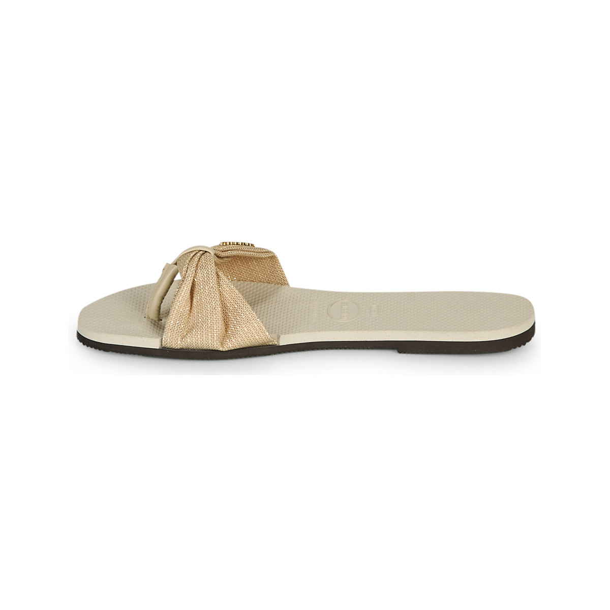 Infradito Donna Havaianas YOU ST TROPEZ SHINE Beige