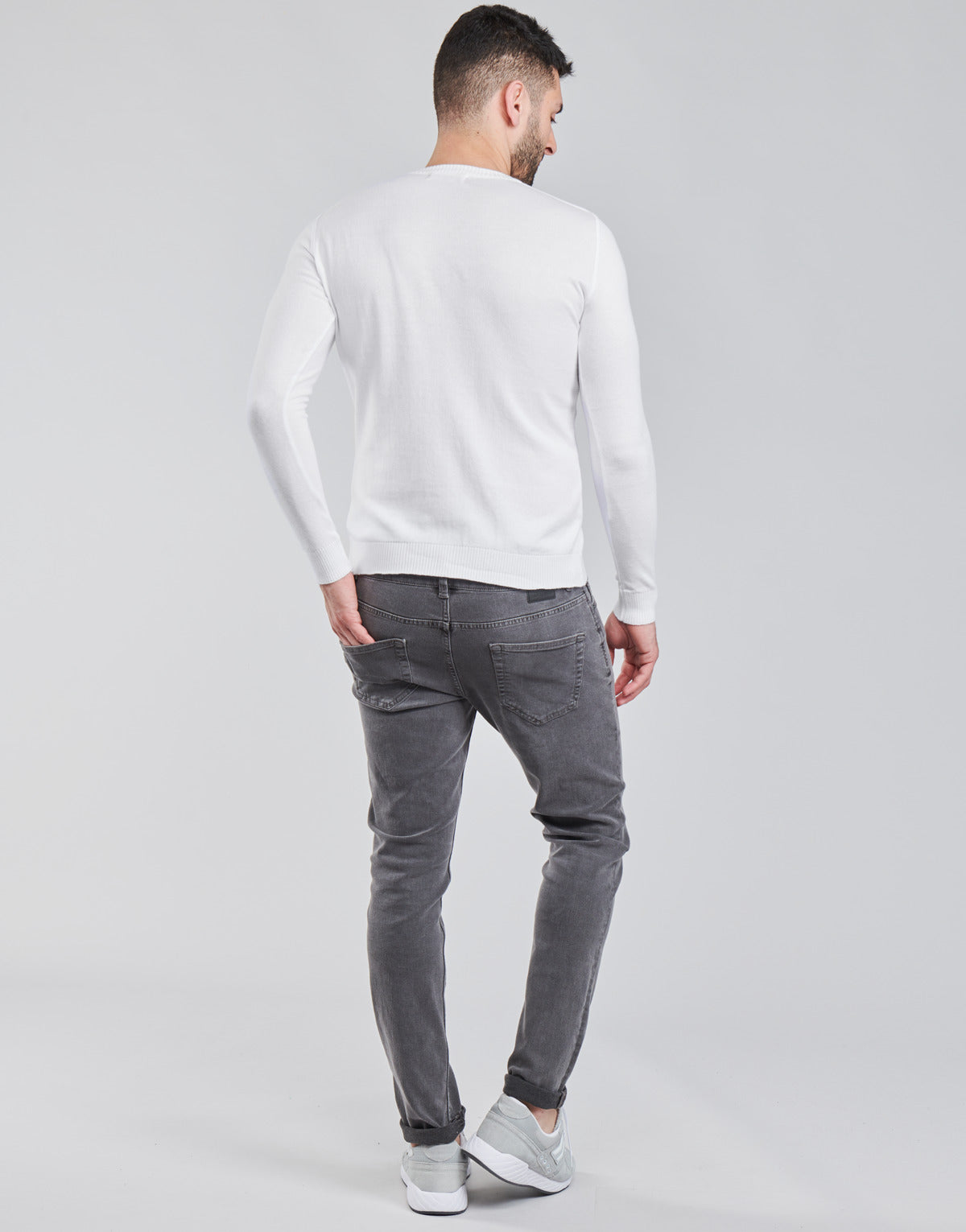 Maglione Uomo BOTD OOMAN Bianco