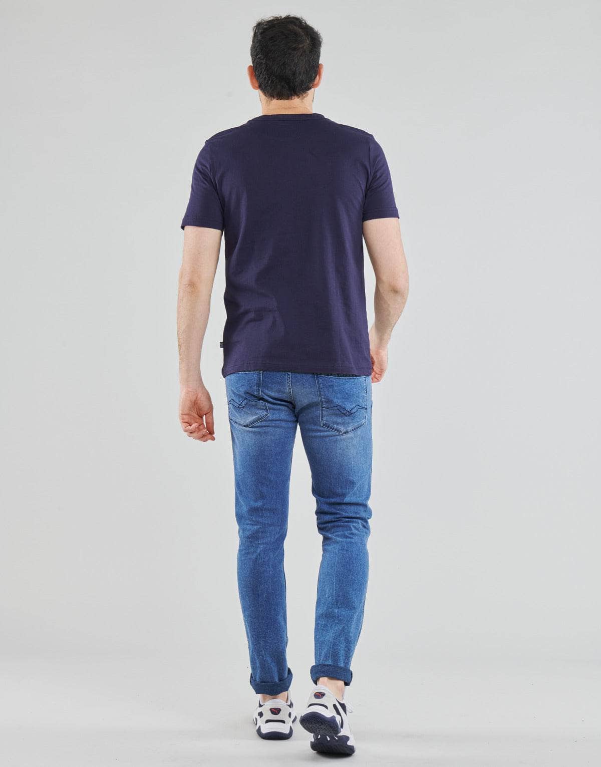 T-shirt Uomo Puma ESSENTIAL TEE Marine