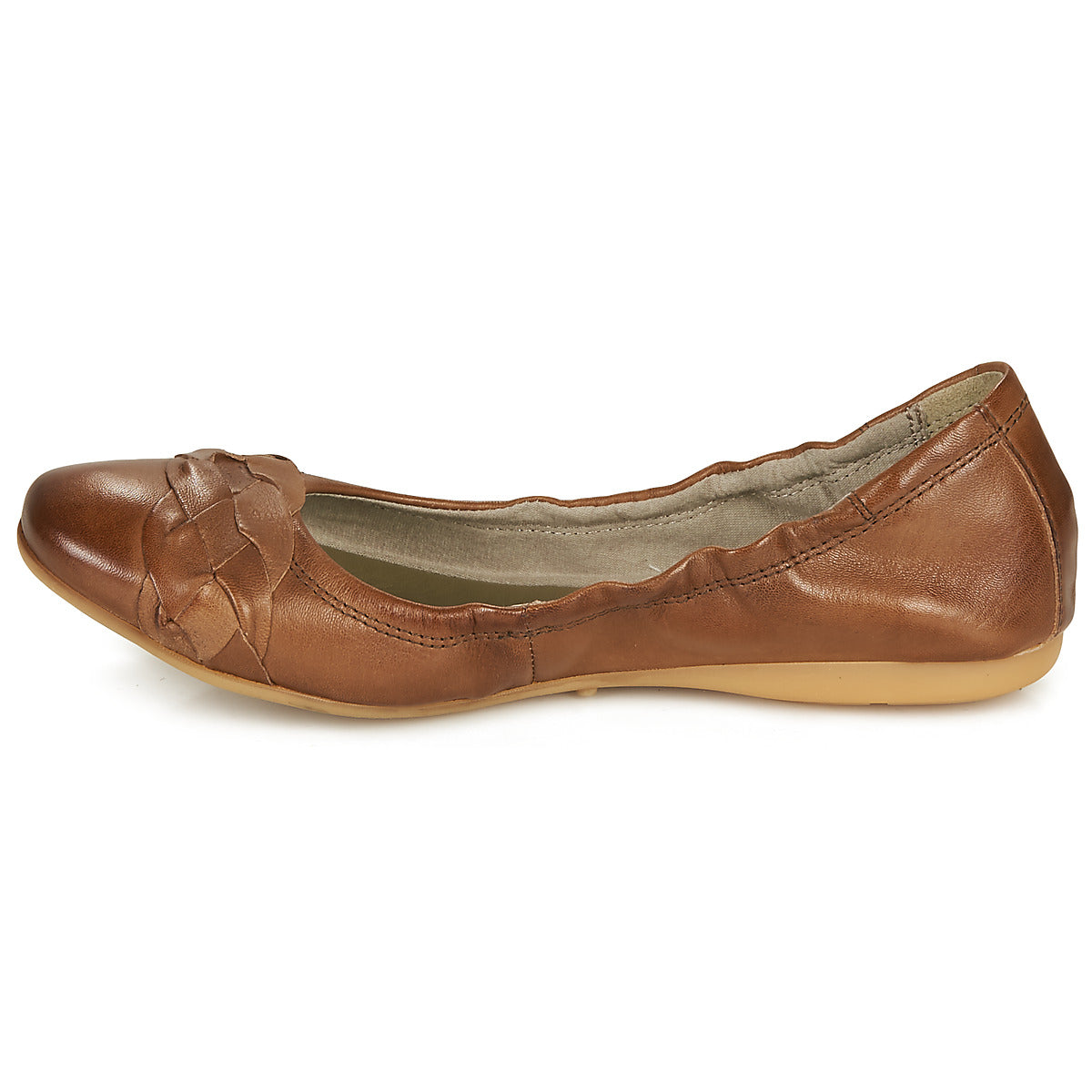 Ballerine Donna Dream in Green NERLINGO Marrone