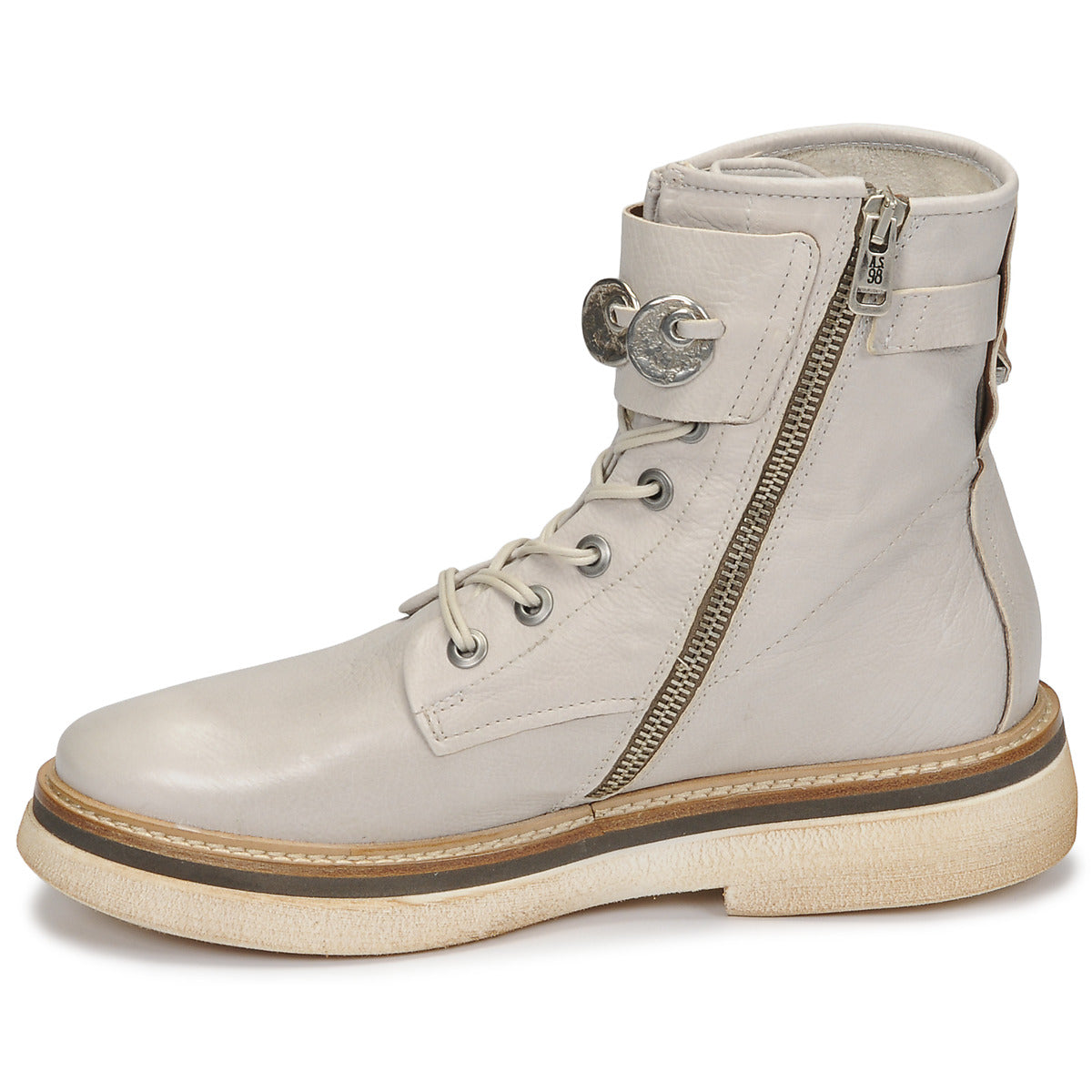 Stivaletti Donna Airstep / A.S.98 IDLE Bianco