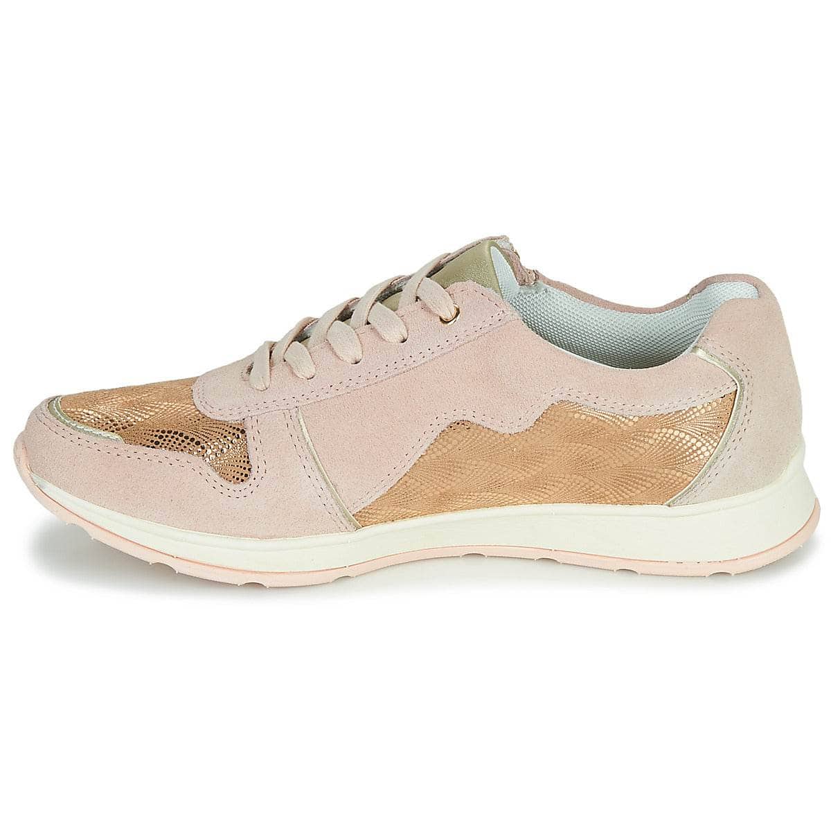 Sneakers basse Donna Damart 64823 Beige