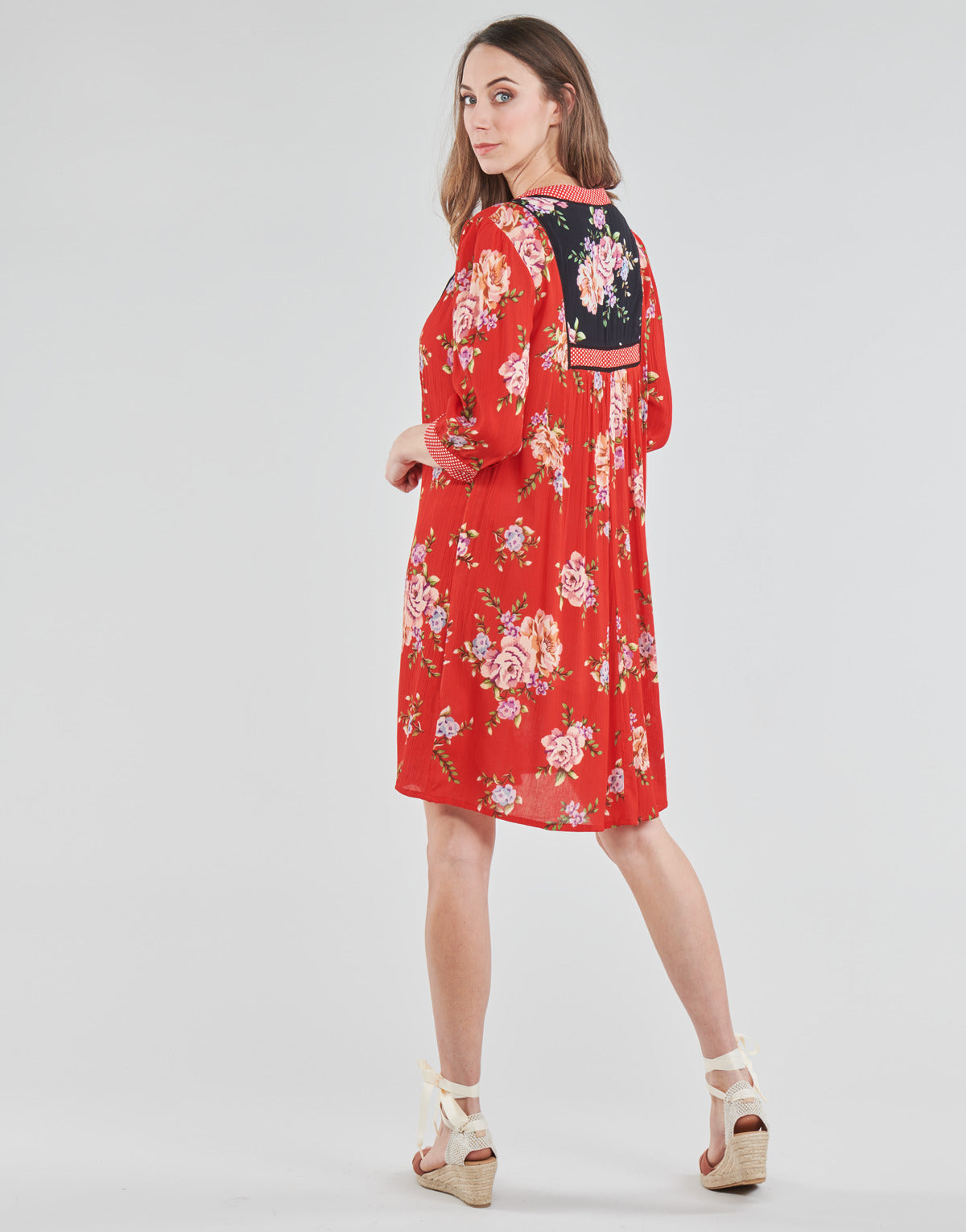 Abito corto Donna Derhy SARRIETTE Rosso