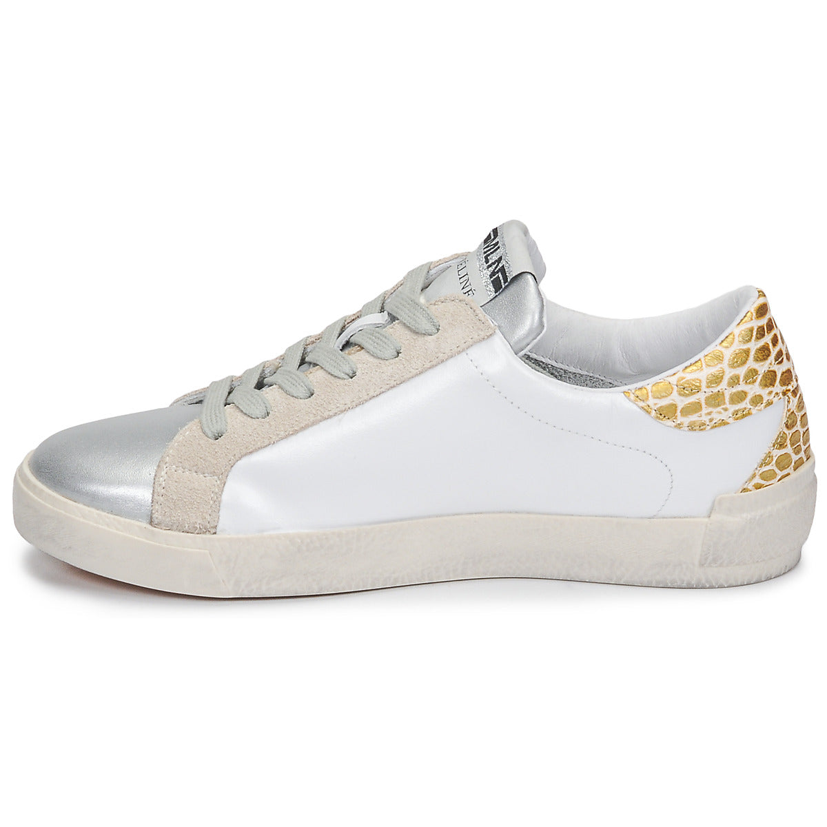 Sneakers basse Donna Meline NK1381 Bianco