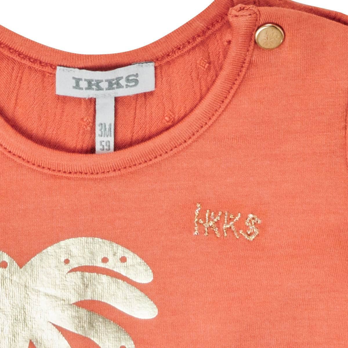 T-shirt ragazza Ikks XS10080-67 Arancio