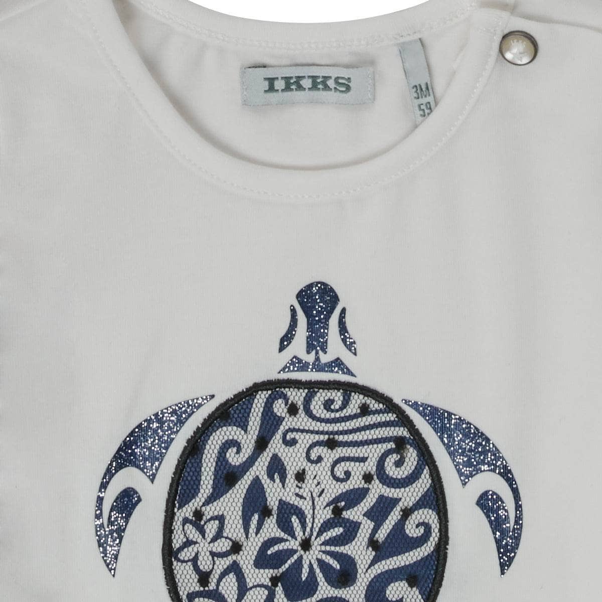 T-shirt ragazza Ikks XS10070-19 Bianco