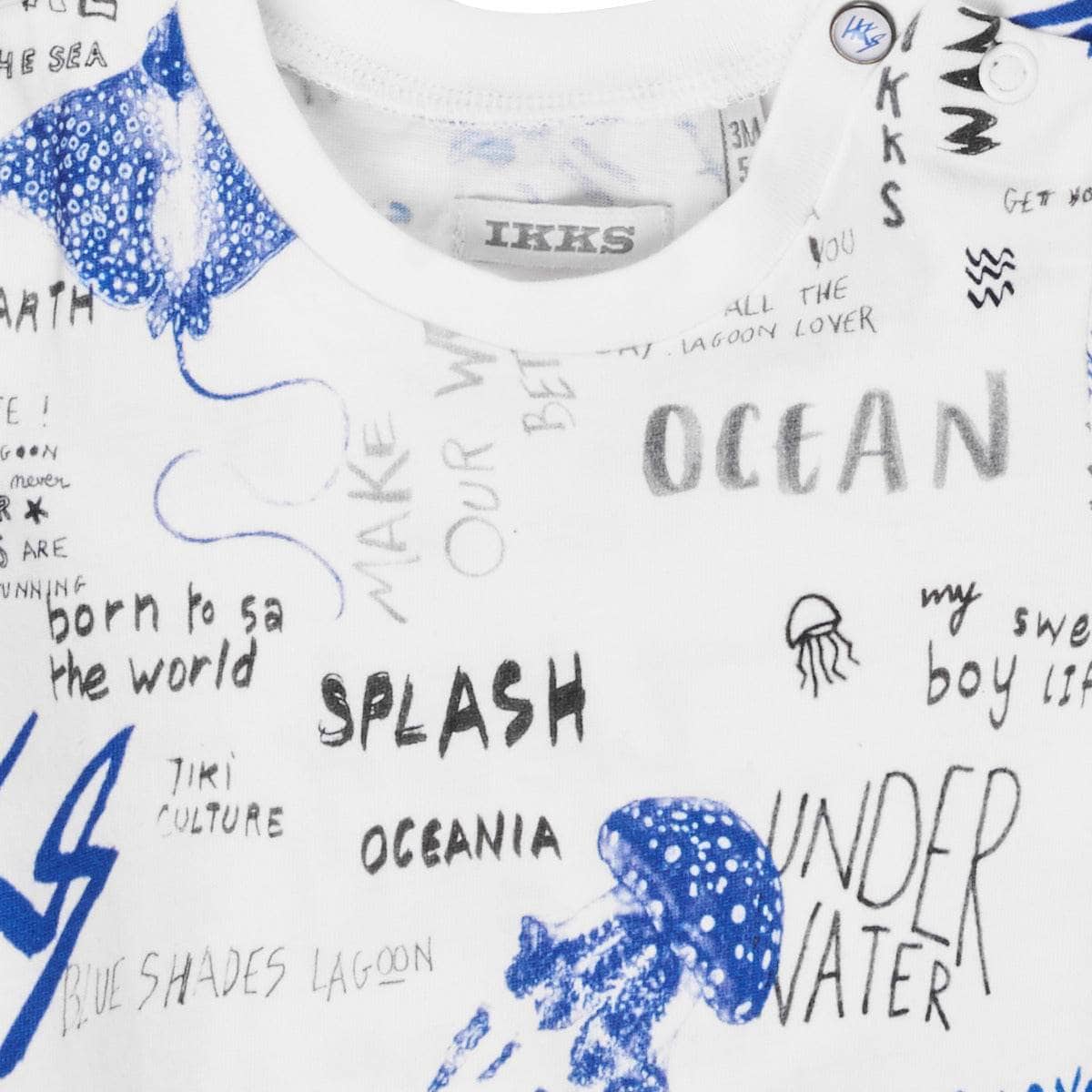 T-shirt ragazzo Ikks XS10021-19 Multicolore