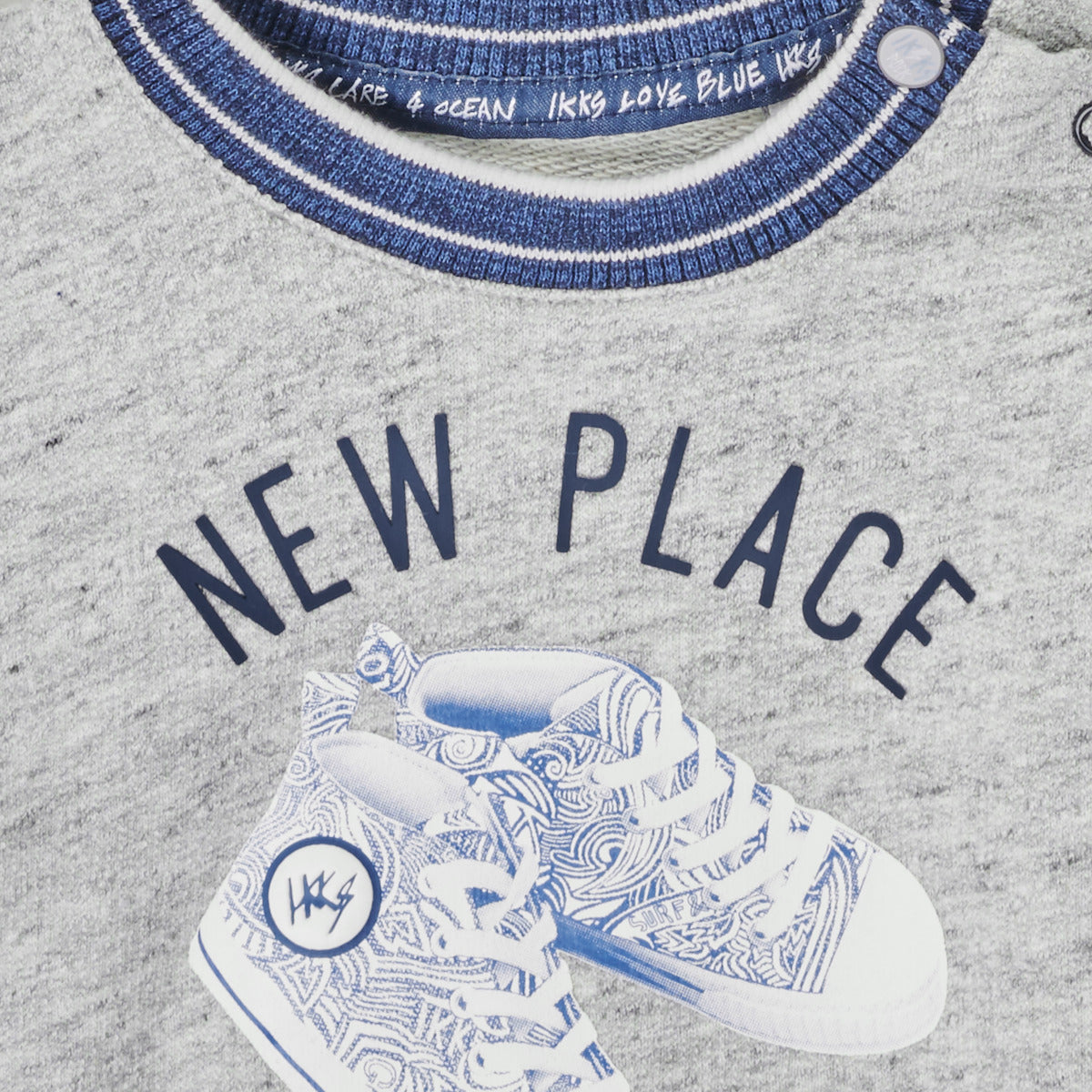 Felpa ragazzo Ikks XS15001-24 Grigio