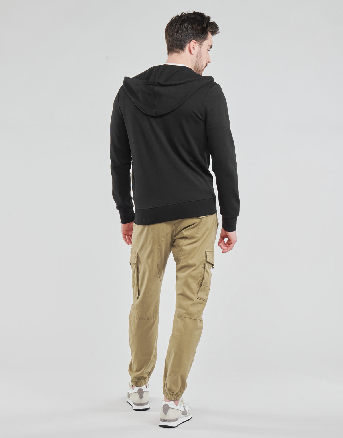 Felpa Uomo Jack & Jones JJEBASIC Nero