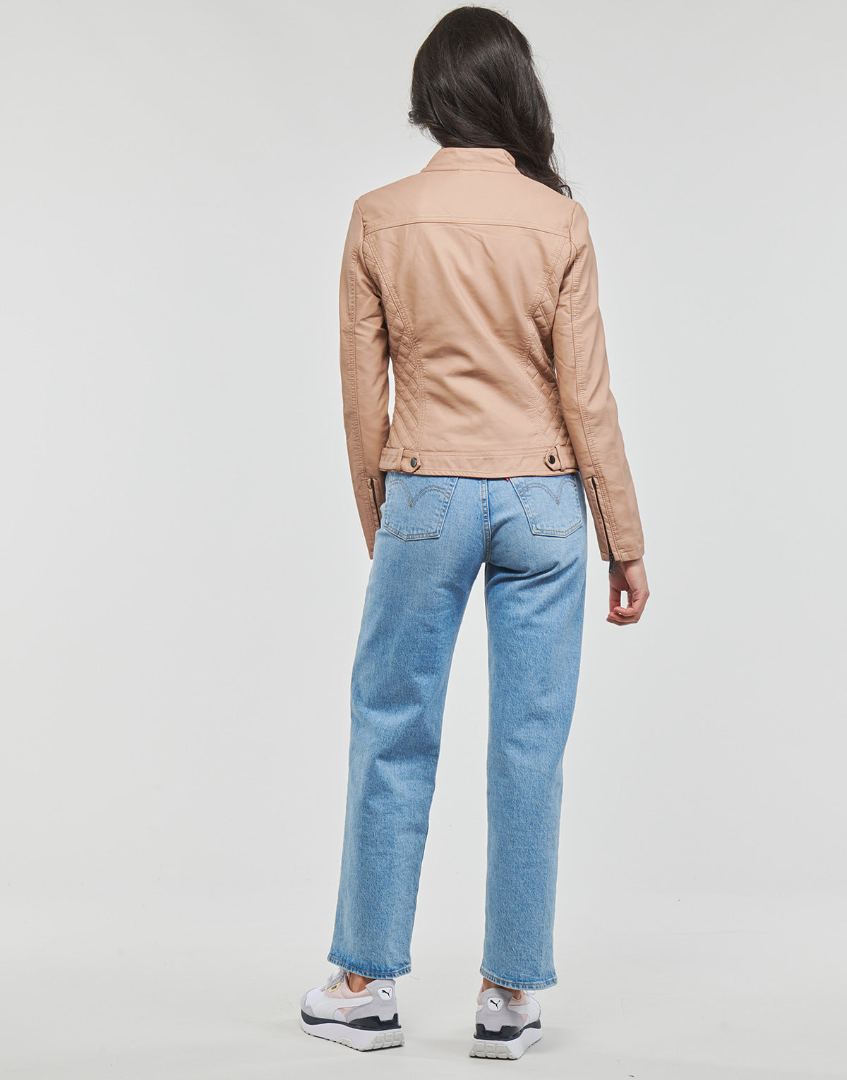 Giacca in pelle Donna Moony Mood PUIR Rosa