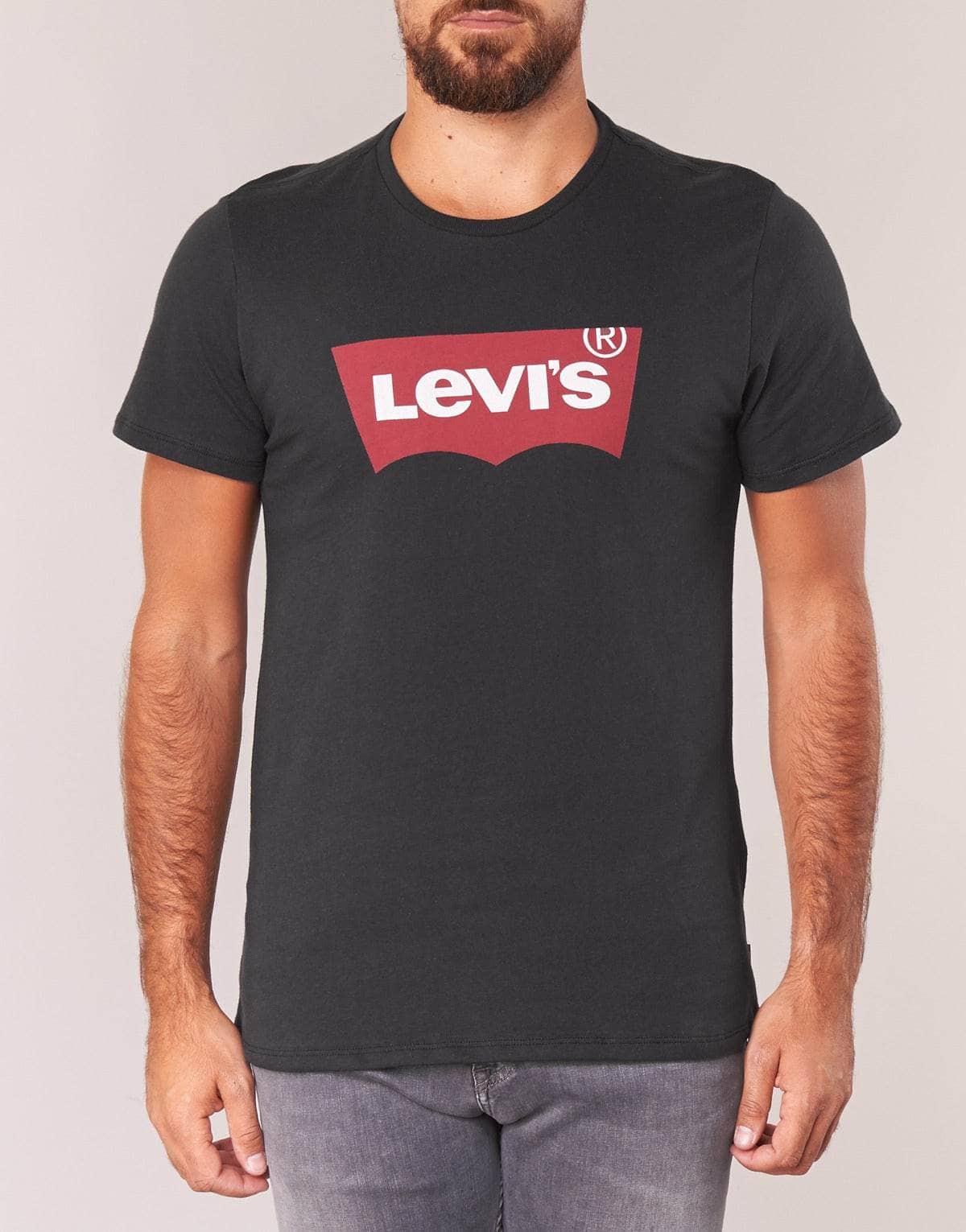 T-shirt Uomo Levis GRAPHIC SET IN Nero