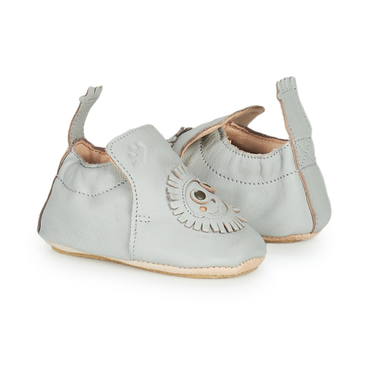 Pantofole bambini ragazza Easy Peasy BLUBLU LION Grigio