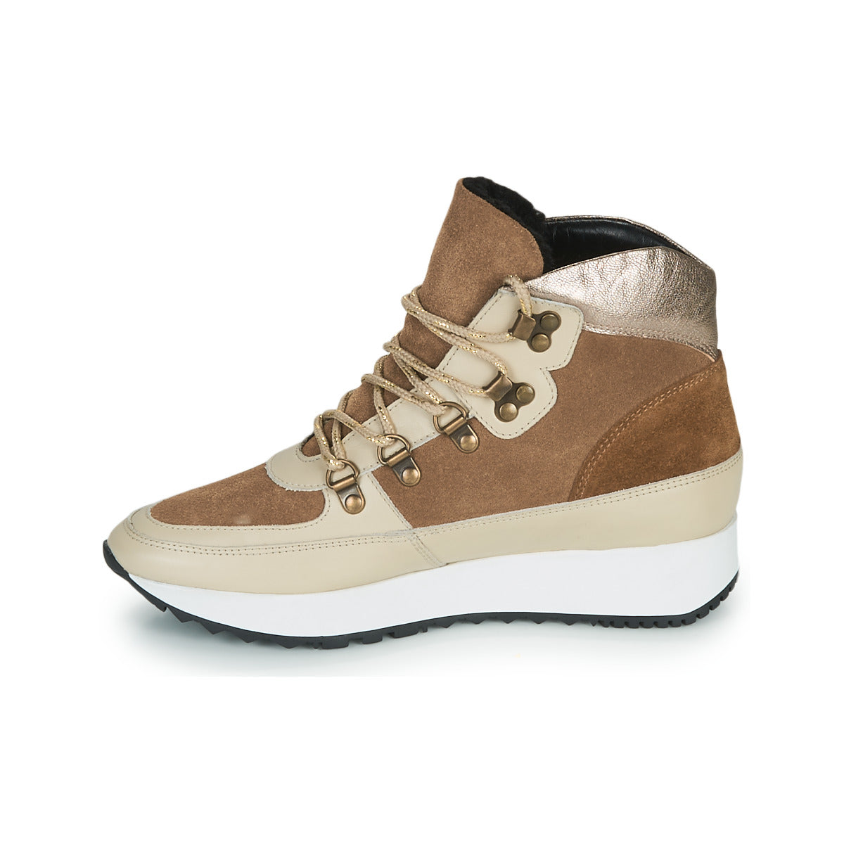 Sneakers alte Donna JB Martin COURAGE Marrone