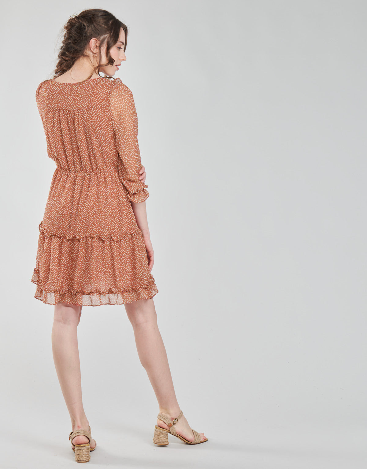 Abito corto Donna Betty London OBELLA Marrone