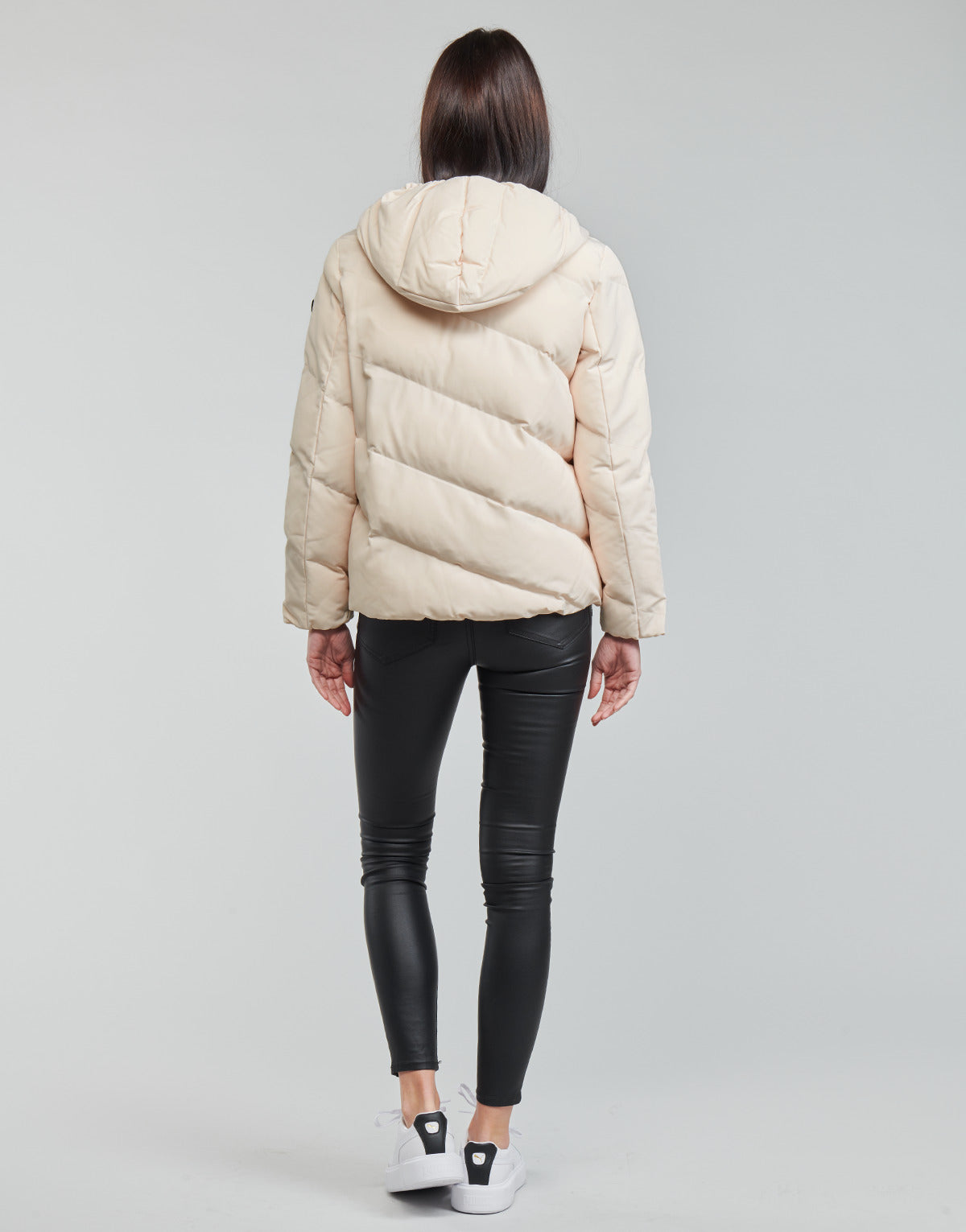 Piumino Donna Emporio Armani EA7 MOUNTAIN W ECO Beige