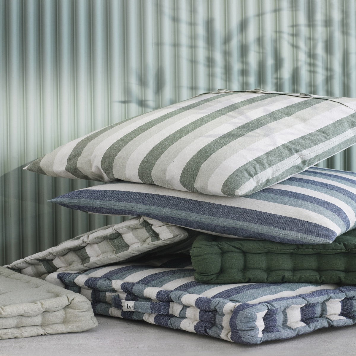 Fodere per cuscini Broste Copenhagen AVA Blu