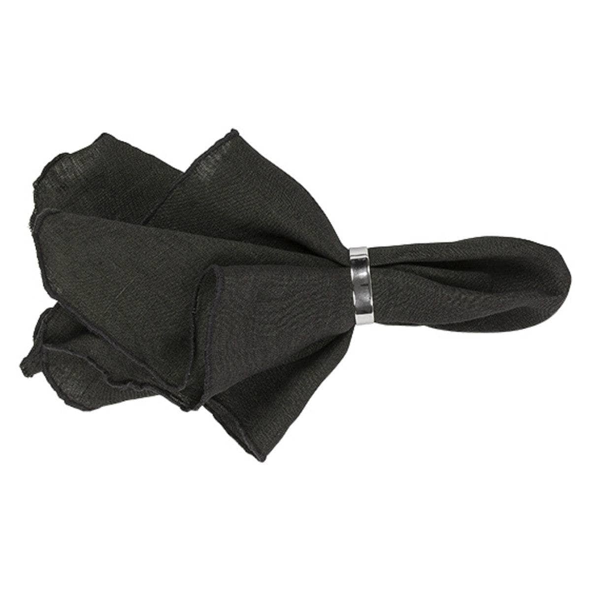 Tovaglioli da tavola Broste Copenhagen GRACIE X2 Nero