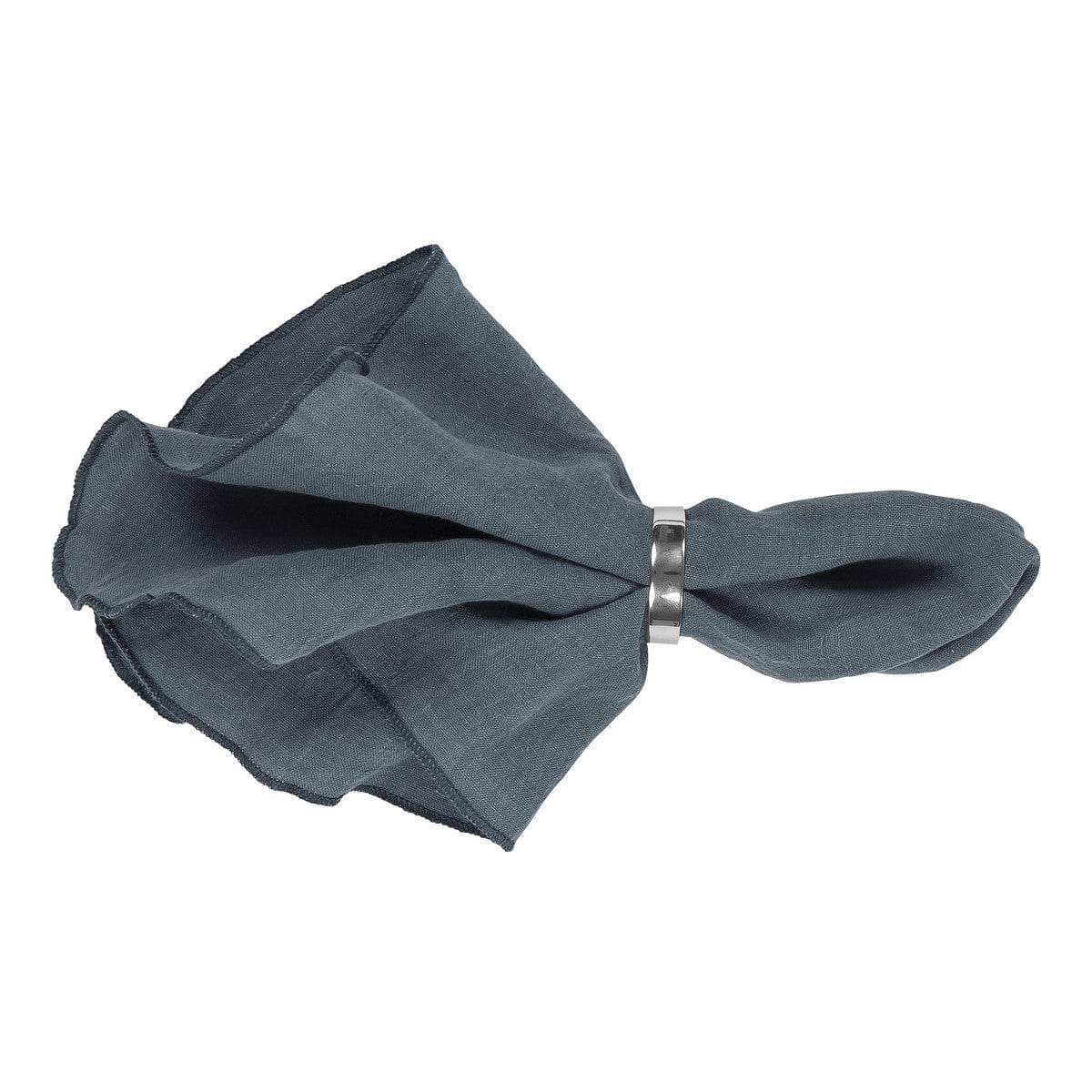 Tovaglioli da tavola Broste Copenhagen GRACIE X2 Blu