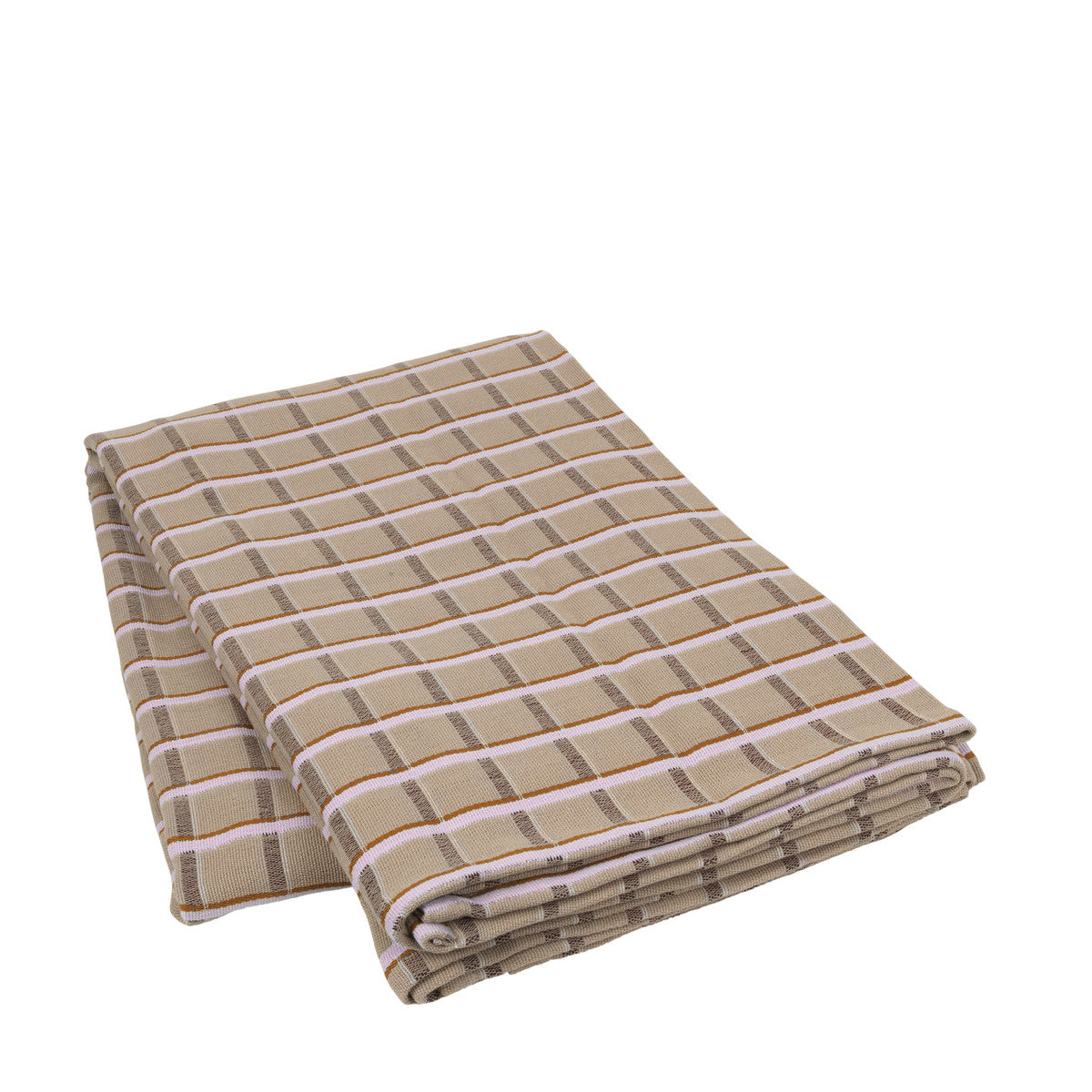 Plaid coperte Broste Copenhagen ZAPPA Grigio