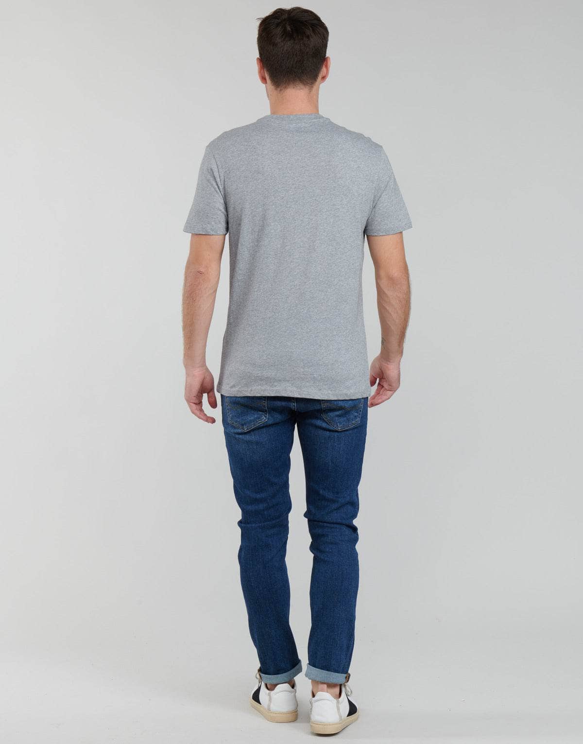 T-shirt Uomo Ben Sherman SIGNATURE FLOCK TEE Grigio