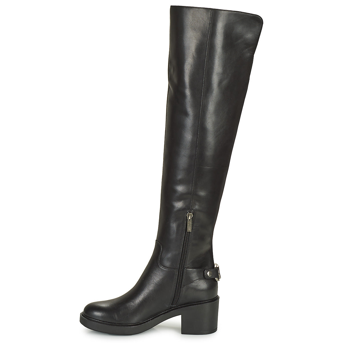 Stivali a metà coscia Donna Guess REDRIK Nero