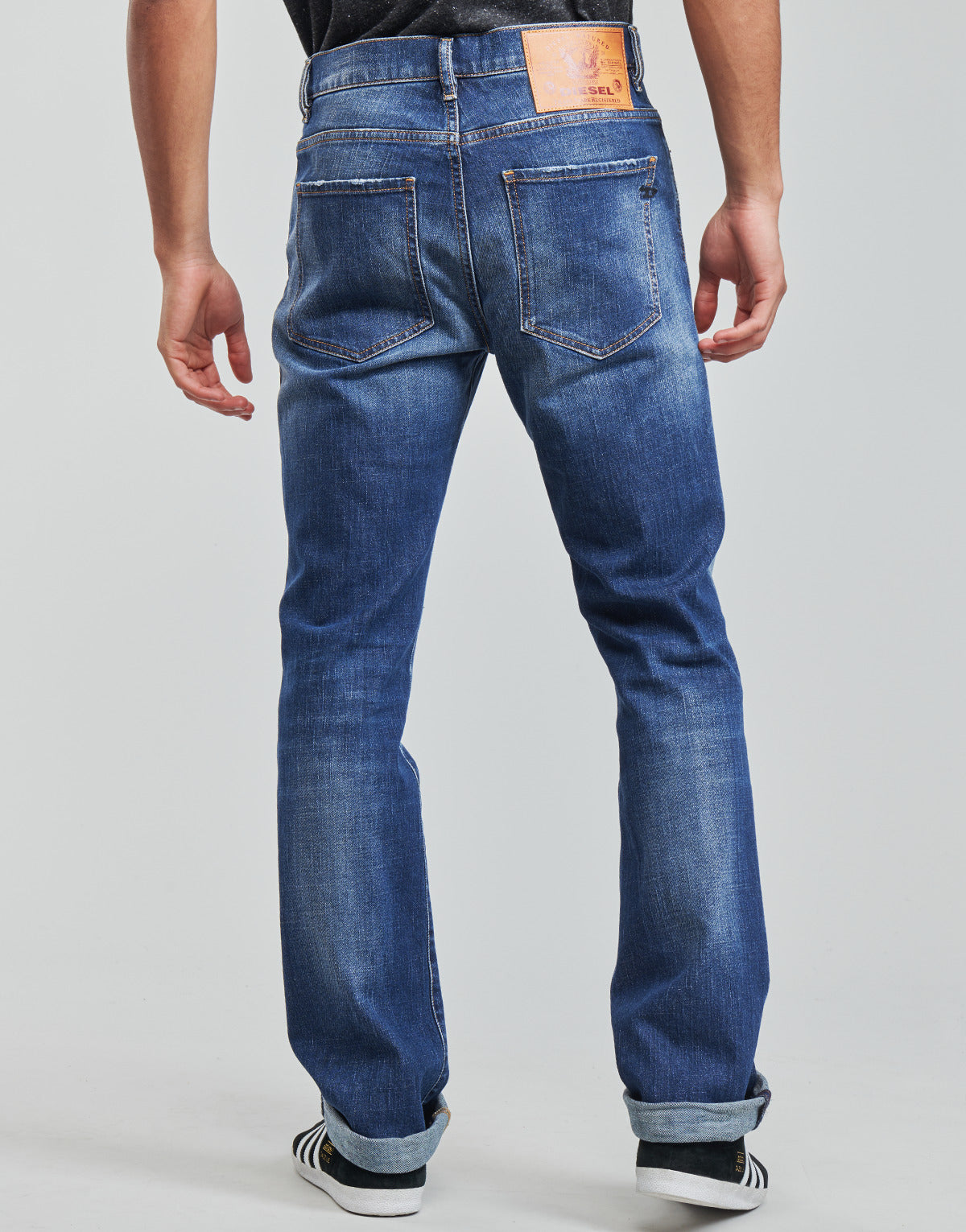 Jeans Bootcut Uomo Diesel D-VOCS Blu