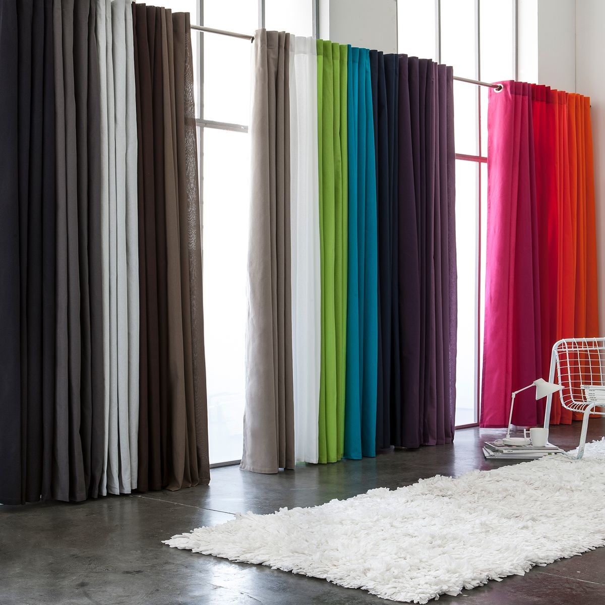 Tende Today TODAY COTON Nero