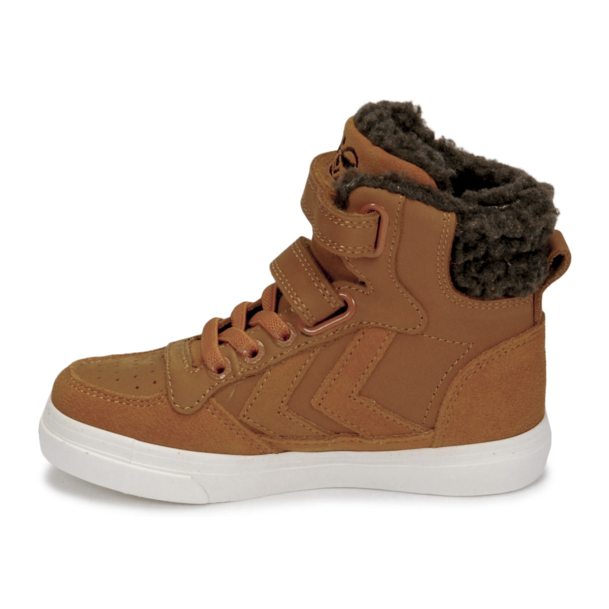 Scarpe bambini ragazza hummel STADIL WINTER HIGH JR Marrone