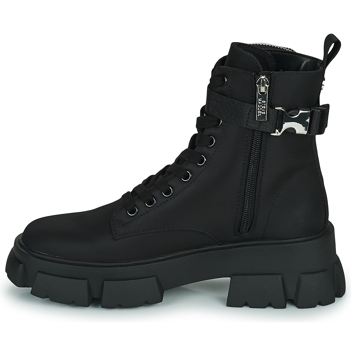 Stivaletti Donna Steve Madden TANKER-P Nero