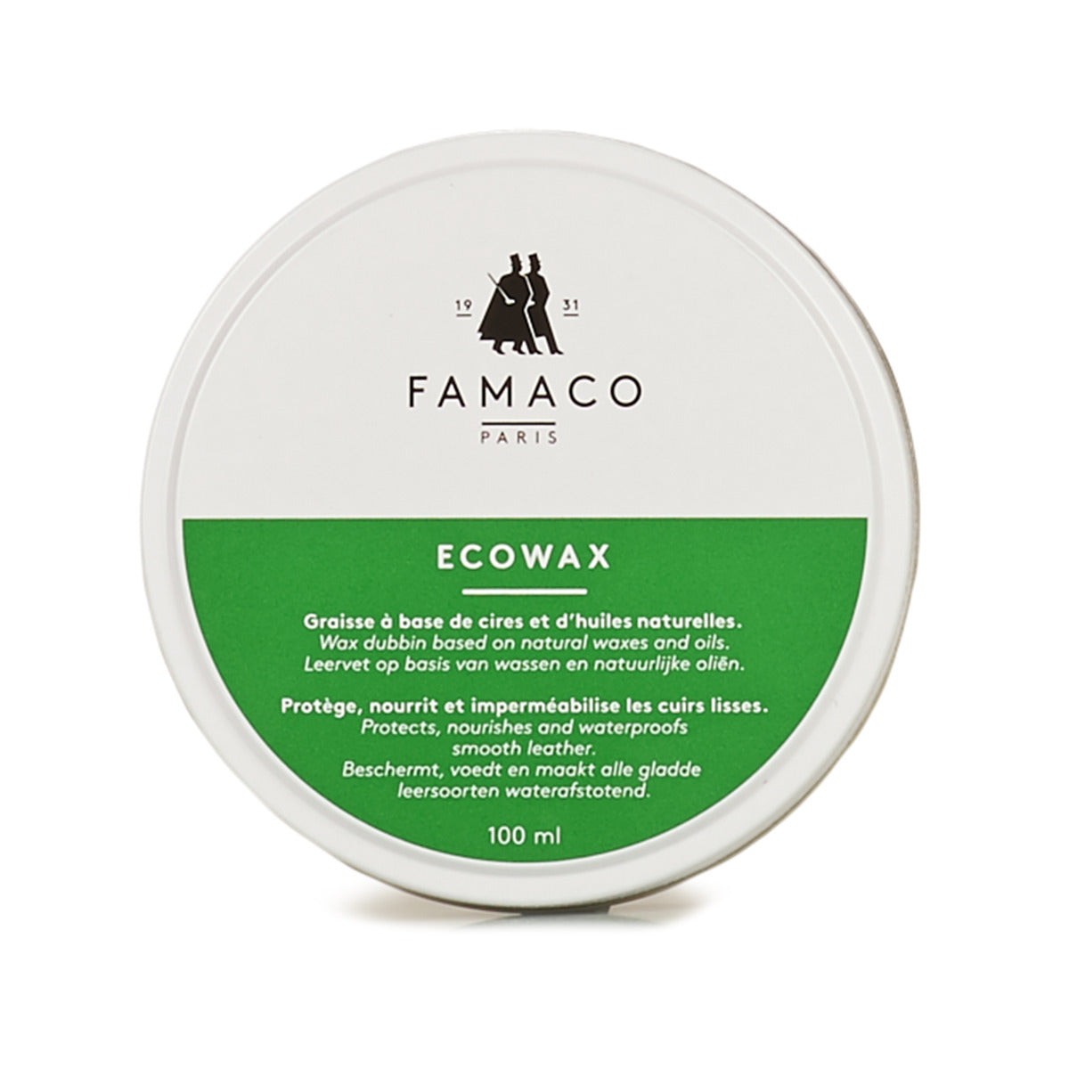 Accessori scarpe Uomo Famaco BOITE DE GRAISSE ECO / ECO WAX 100 ML FAMACO Bianco