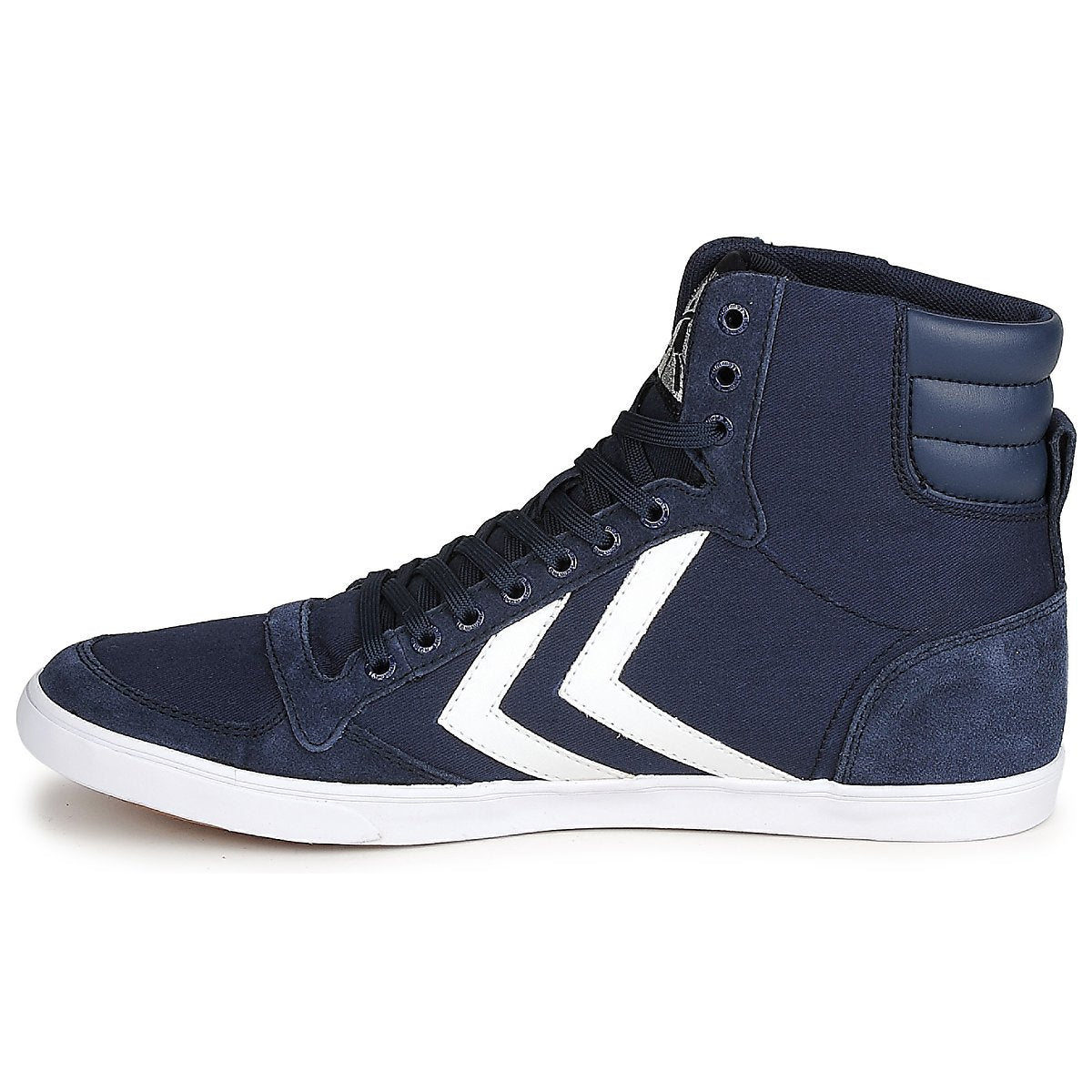 Sneakers alte Uomo hummel TEN STAR HIGH CANVAS Blu