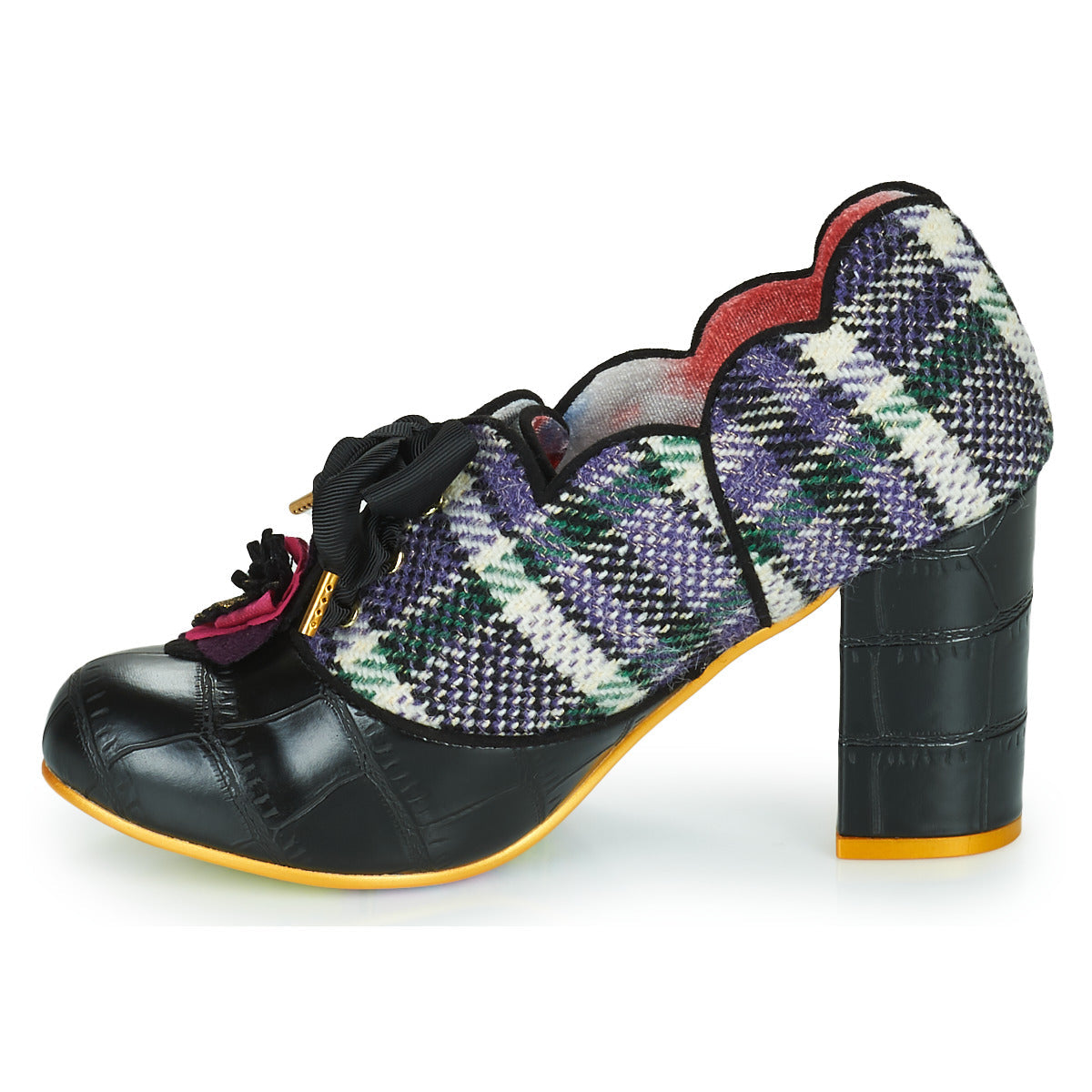 Scarpe Donna Irregular Choice KIND WORDS Nero